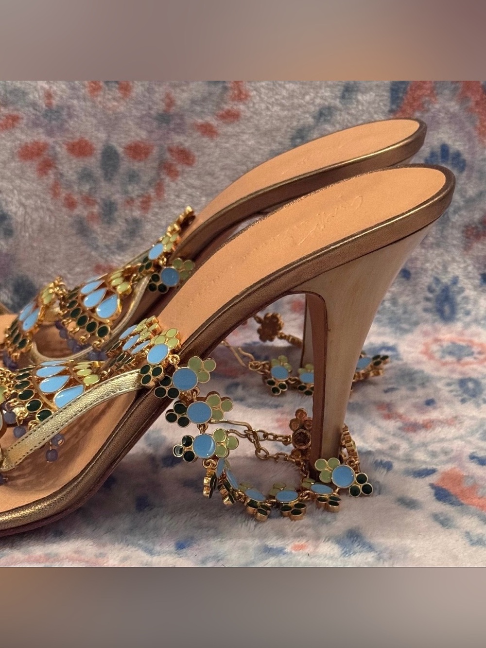 GIUSEPPE ZANOTTI GLADIATOR SANDALS SIZE 41 - Picture 4 of 12